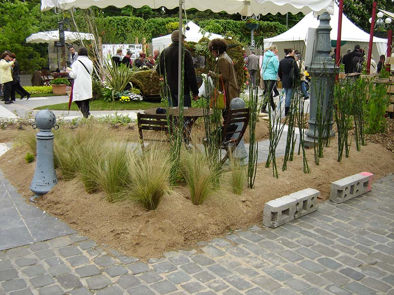 Le jardin éphémère de Fontainebleau