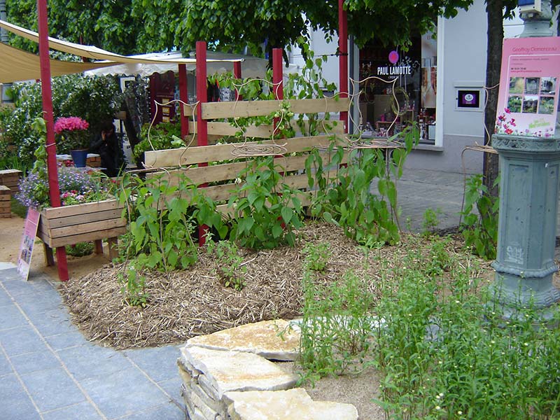 Le jardin éphémère de Fontainebleau