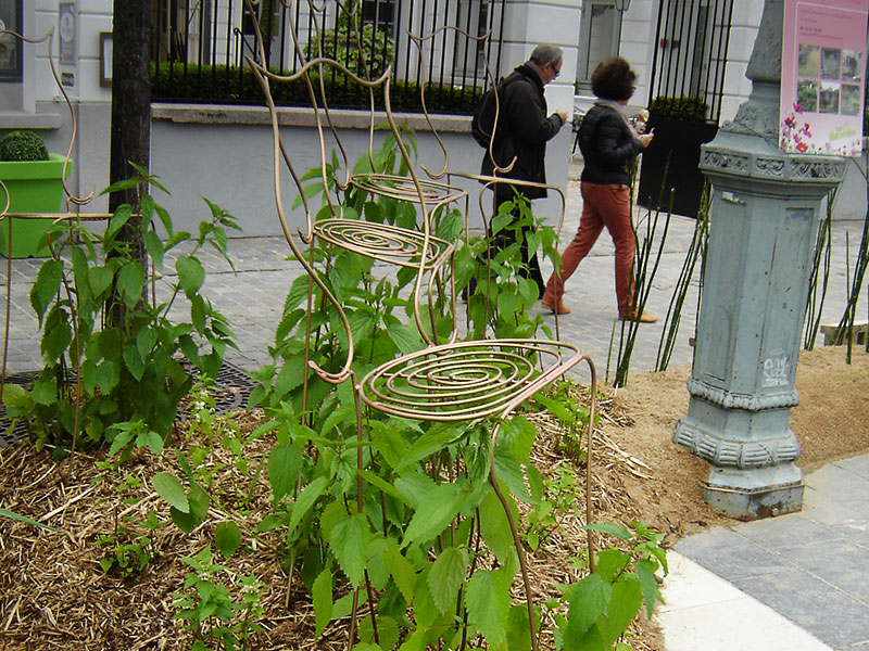 Le jardin éphémère de Fontainebleau