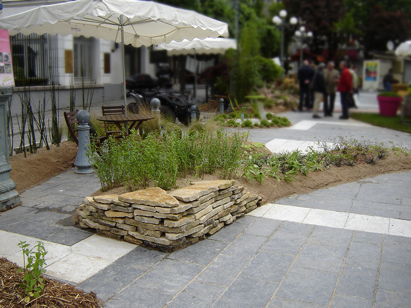 Le jardin éphémère de Fontainebleau