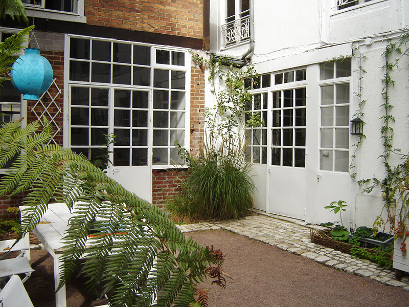 Le jardin sur cour d'Orléans