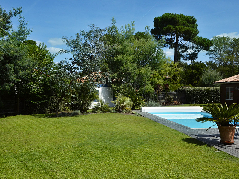 Le jardin piscine de La Teste-de-Buch